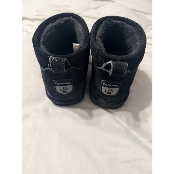 Bearpaw black shorty boots - size 6 - Picture 3 of 6